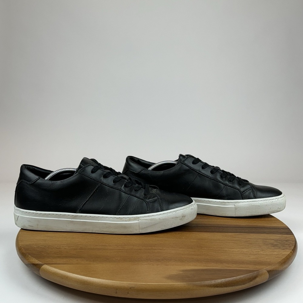 Mens Greats The Royale 2.0 Nero Gum‎ Black Leather Casual Sneakers Size 11.5 D